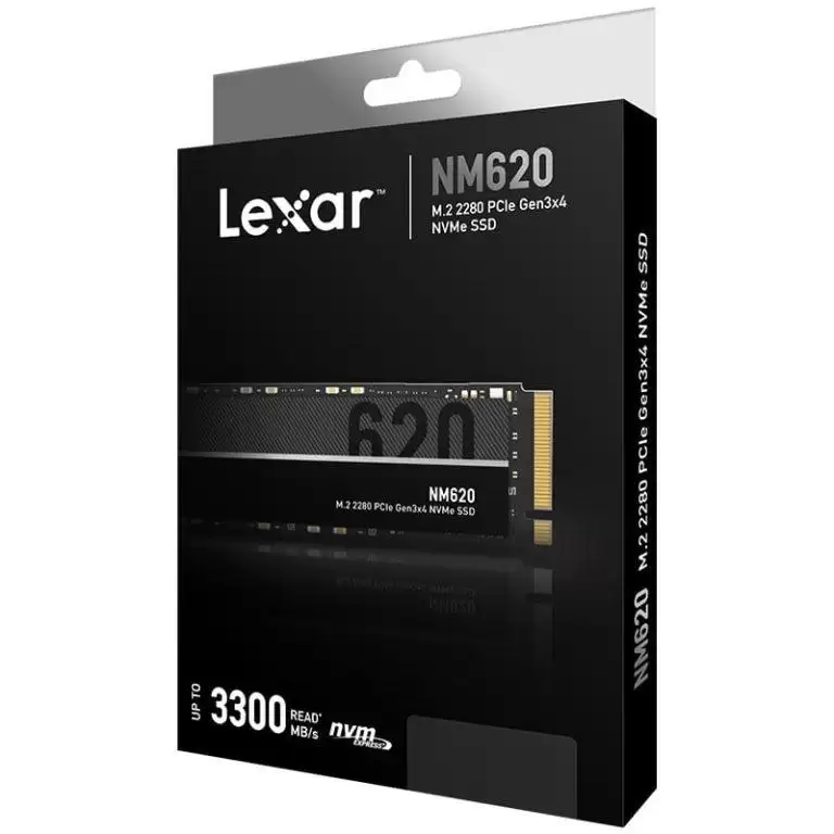 Lexar NM620 M.2 2280 PCI-E Gen3 NVME 512GB SSD New